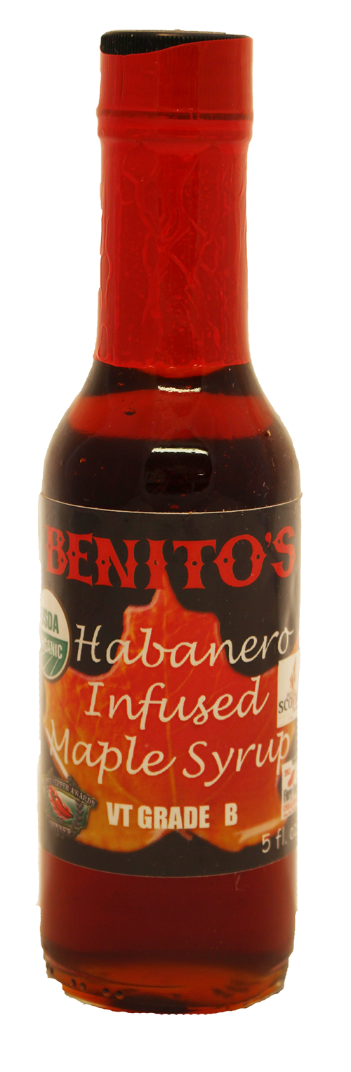 Benito's Hot Sauce Habanero Infused Maple Syrup