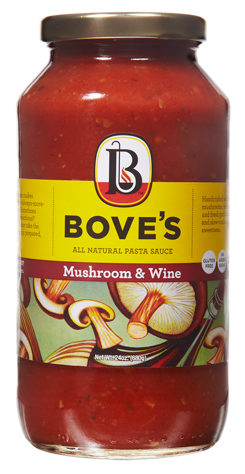 Bove's Mushroom and Wine Sauce