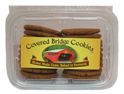 Covered Bridge Gingersnap Cookies
