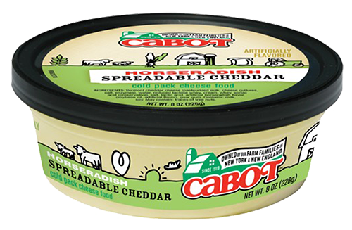 Cabot Spreadable Horseradish Cheese #867
