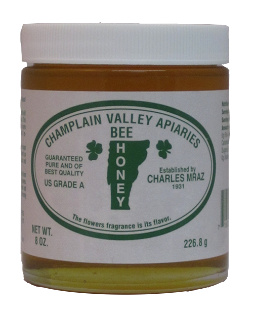 Champlain Valley Apiaries Liquid Squat Jar