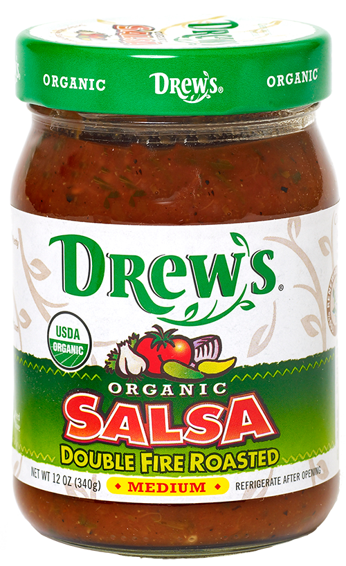 Drew's Organic Double Roasted Salsa