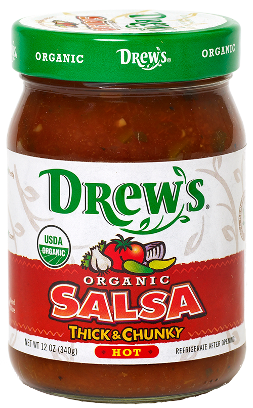 Drew's Organic Hot Salsa