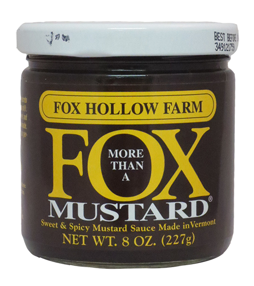 Fox Regular Size 8 oz Mustard