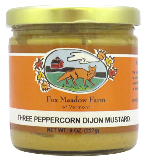 Fox Meadow Three Peppercorn Dijon Mustard