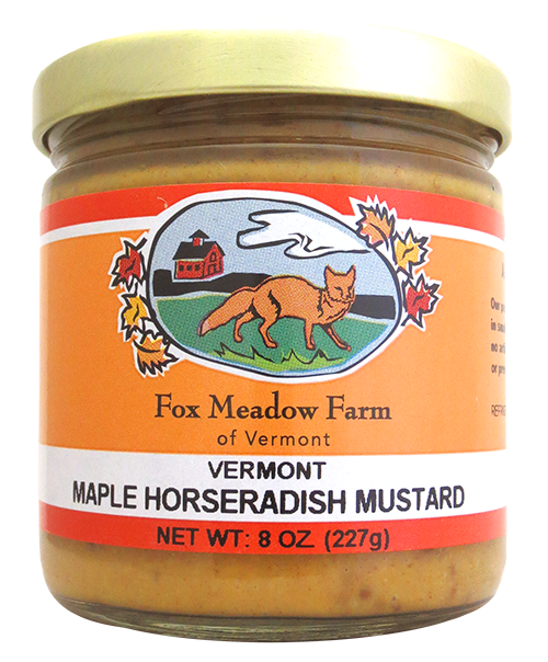 Fox Meadow Vermont Maple Horseradish Mustard