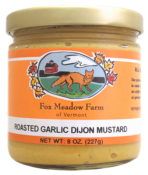 Fox Meadow Roasted Garlic Dijon Mustard