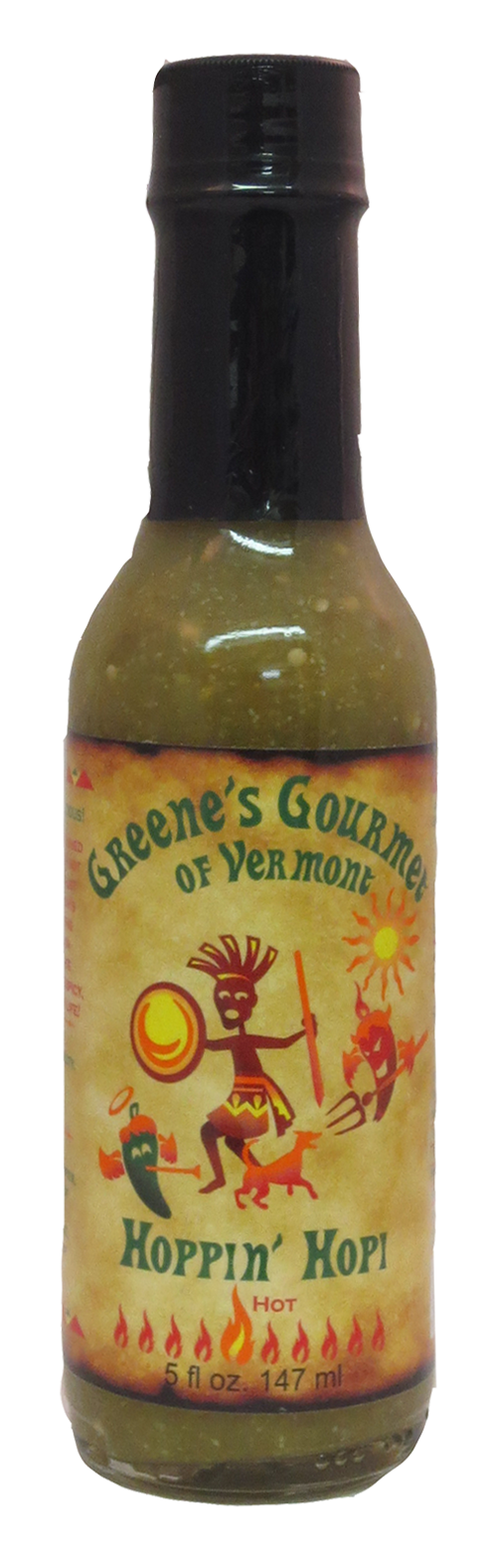 Greene's Gourmet Hoppin' Jalapeno Horseradish Hot Sauce