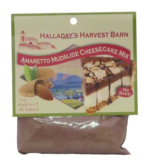 Halladay's Amaretto Mudslide Cheesecake mix