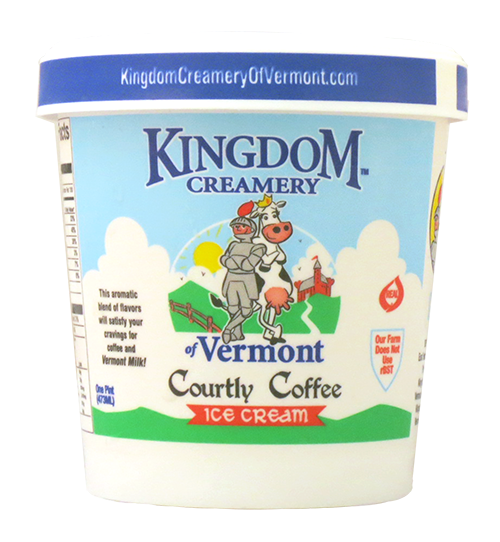 Kingdom Creamery Courtly Coffee Ice Cream