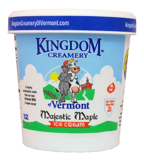 Kingdom Creamery Magestic Maple Ice Cream