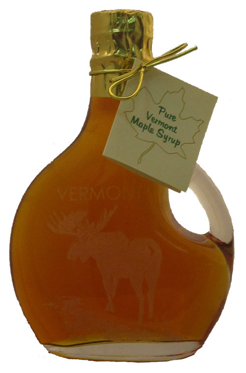 Northeast Maple Etched Moose Bottle w/ Handle