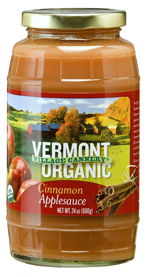 Vermont Village Cannery Organic Cinnamon Applesauce