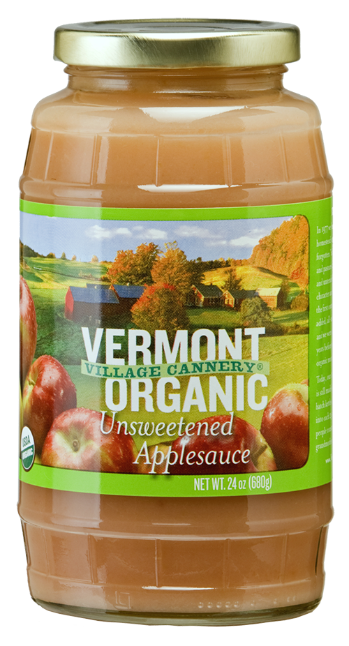 Vermont Village Cannery Organic Unsweetened Applesauce