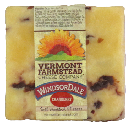 Vermont Farmstead Cheese Cranberry Windsordale